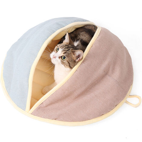 Cat Beds for Indoor Cats Warm Sleeping Bag Cat Cave Pet Perch