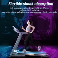 Electric Treadmill Hydraulic Folding Motorized Running Machine for Home/Office Use