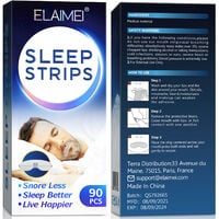 Anti Snoring Sleep Strips Disposable Mouth Strips Tape Reduce Mouth Dryness Sore Throat Snoring Solution 90pcs