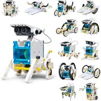Solar Robots for Kids 13 in 1 STEM Projects Building Toys Science Educational Experiment Kit Gifts for Kids Boys Girls Aged 8-12 Enjoying Science Projects