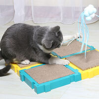 Cat Scratcher Cardboard Scratching Pad Assembled for Indoor Cats 1 Piece