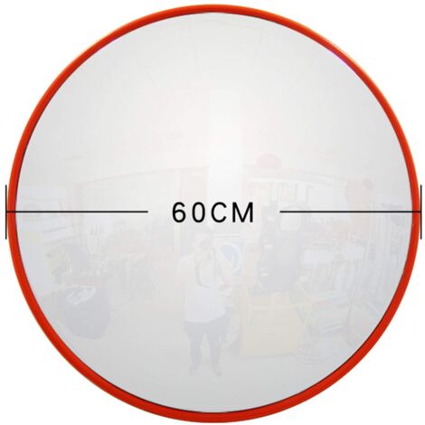 60cm Konvexspiegel Verkehrsspiegel Sicherheitsspiegel Überwachungsspiegel Panoramaspiegel Konvex Spiegel