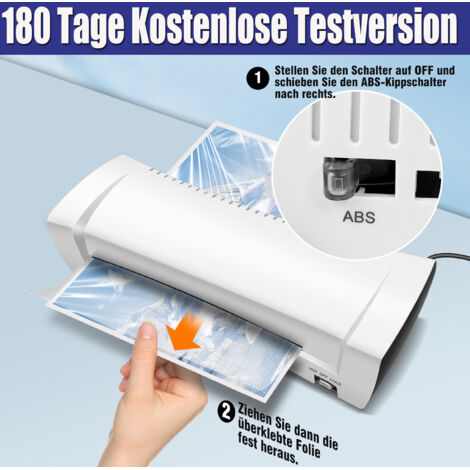 Laminiergerät thermische Laminiermaschine 14" Schnelle & Effiziente Bürotechnik (1/5)