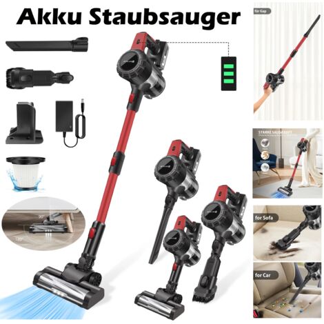 30000pa Staubsauger LED Akku 6 IN 1 mit Zubehör Handstaubsauger interne Batterie 2025 (1/5)