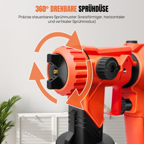 Neu Master Farbsprühsystem Elektrisches Farbsprühgerät 1200W
