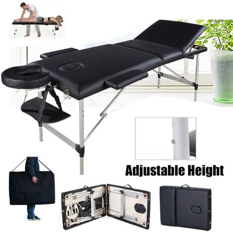 HOMCOM Massagetisch Klappbare Massageliege Höhenverstellbare