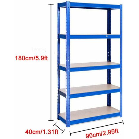 EAZILIFE Werkstattregal, Grau, Einheitsgröße