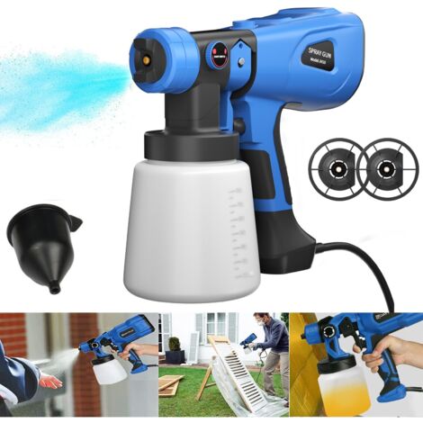 1000ML Farbsprühsystem Elektrische Farbspritzpistole Für Renovieren Lackiergerät