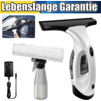 Wiederaufladbarer Staubsauger Squeegee Glas Spiegel Reinigung Akku-Fenstersauger