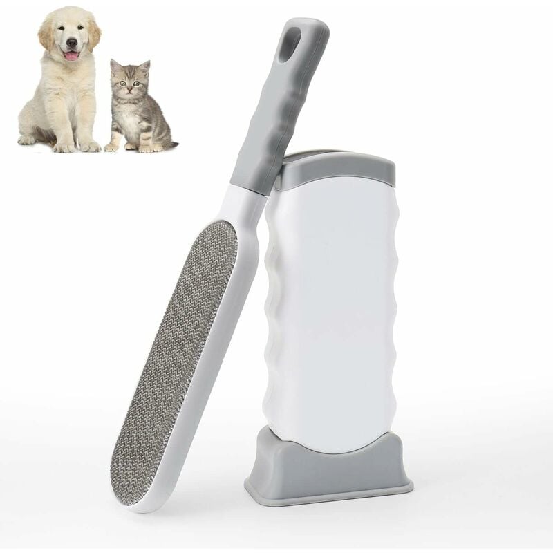 Brosse de nettoyage anti-poils d'animaux réutilisable ramasse poils chien  et chat - Toilettage pour chien - Achat & prix