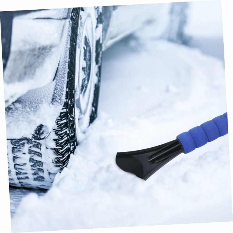 Raclette bleue voiture , vitre pour givre , neige . NEUVE Largeur  pelle: 10,8 cm Plastique dur - Équipement auto