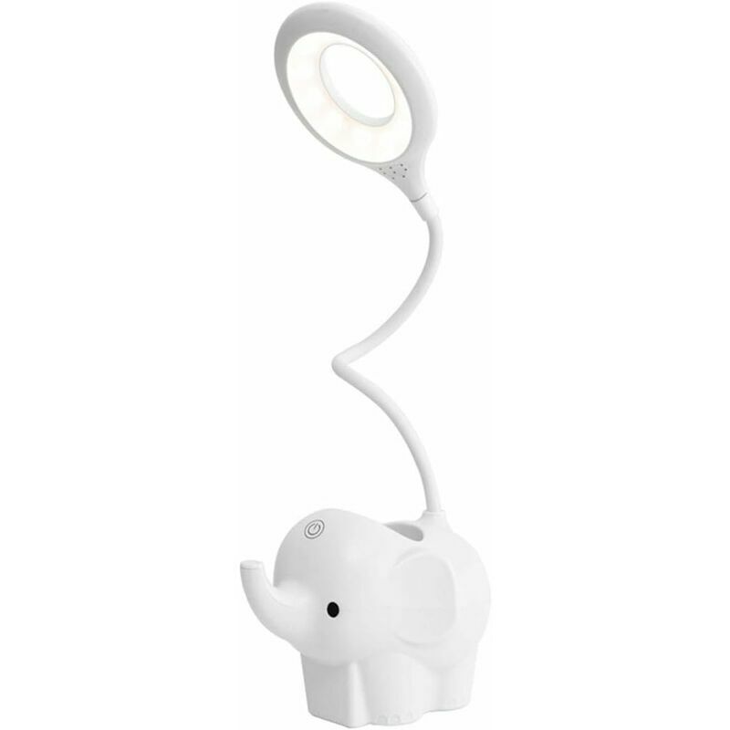 Lampe De Table Led À Capteur Tactile, Lampe De Bureau Sans Fil Rechargeable  1 Pc 1800mah/3000mah Avec Câble De Charge Type-c, Lampe Led De Style  Moderne Réglables À 3 Températures De Couleur