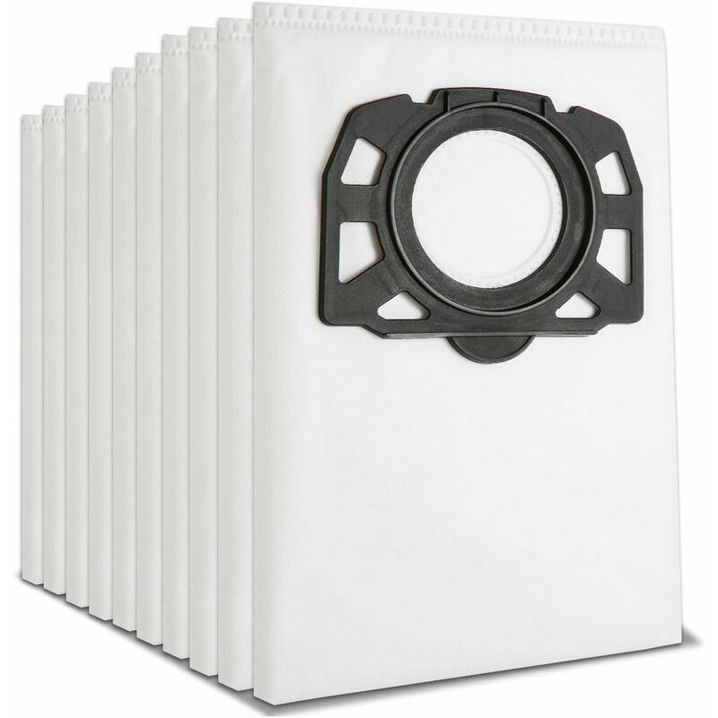 8pcs Sacs d'aspirateur pour Karcher 6.959-130.0 Sacs en papier filtre
