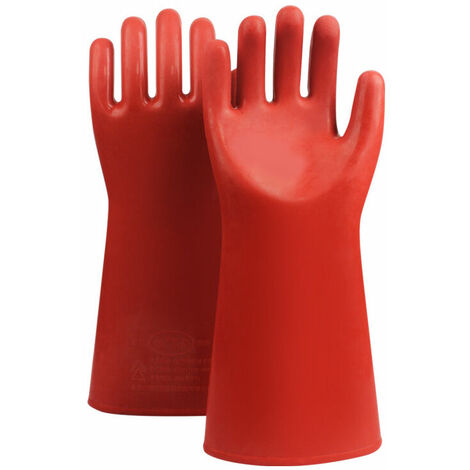 1 paire de gants en caoutchouc isolés électriques Gants de