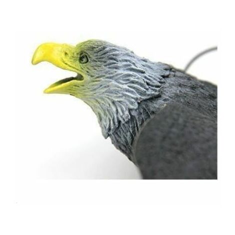 Répulsif anti-pigeons – Effaroucheur d'oiseaux en forme de hibou  réfléchissant, répulsif contre les oiseaux – pour