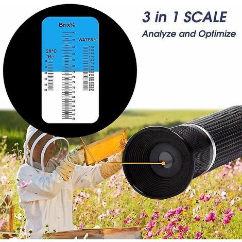 Réfractomètre électronique d'apiculture pour mesurer l'humidité du miel