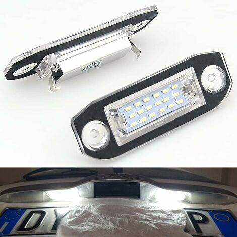 Eclairage de plaque LED VOLVO S40 / V50 / S60 / V70 / S80 / XC60 / XC70 /  XC90 LED