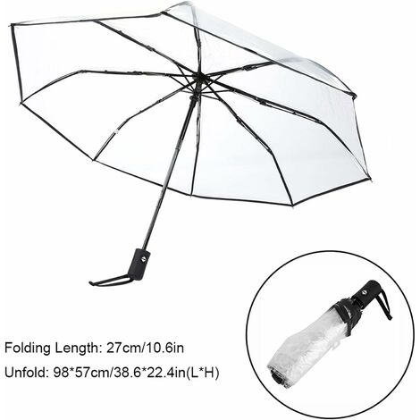 Parapluie canne Pluie de H