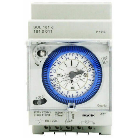 1x TM616 Programmateur interrupteur relais, 12V minuterie