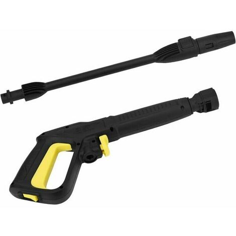 Karcher - Set d'accessoires Quick Connect flexible haute pression 7,5 m  avec poignée-pistolet et raccordement