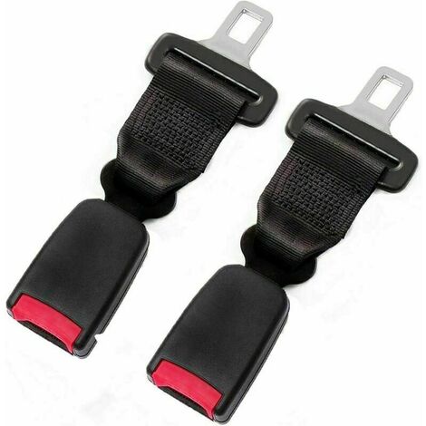 Rallonge de ceinture de sécurité Rallonges de ceinture de sécurité pour  voiture Boucle de ceinture de sécurité 23cm Ceinture d'extension gris 