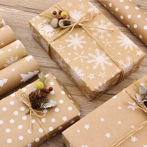 Kit paquet cadeau de Noël traditionnel