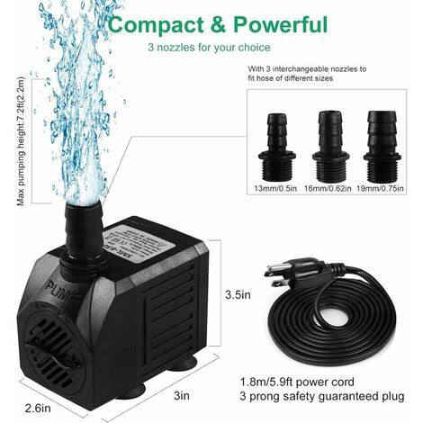 Pompe pour fontaine PondoCompact 1200i - Expert Bassin