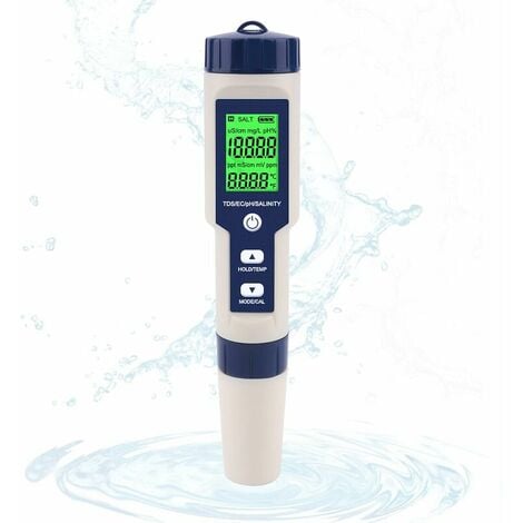 Testeur d'eau Potable 16 en 1, Test de Qualité de l'eau, 100 Bandelettes de