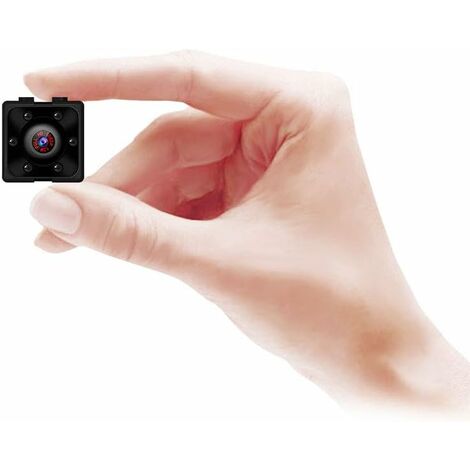 Mini Caméra Espion sans Fil, HD 1080P Caméra sécurité avec Vision Nocturne,  Détection de Mouvement pour Utiliser à la Maison, en Voiture, par Drone, au  Bureau ou à l'Extérieur