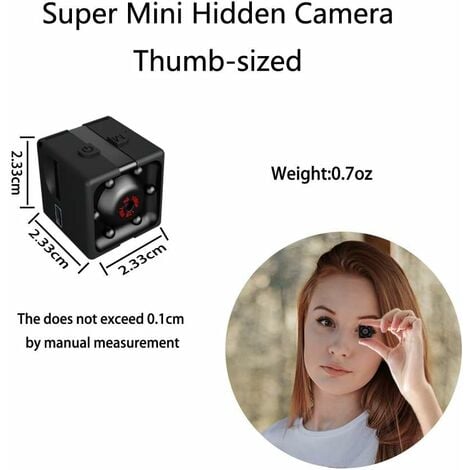 Mini caméra espion invisible – Fit Super-Humain