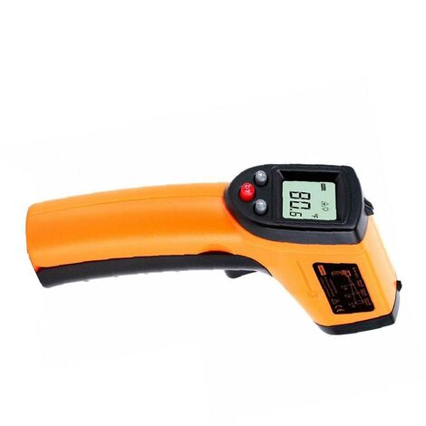 Thermomètre infrarouge Gun non humain température infrarouge Laser Gun  numérique -58 ° C 752 ° C, Arme à feu sans contact Ir laser Thermomètre pour  l'alimentation cuisine