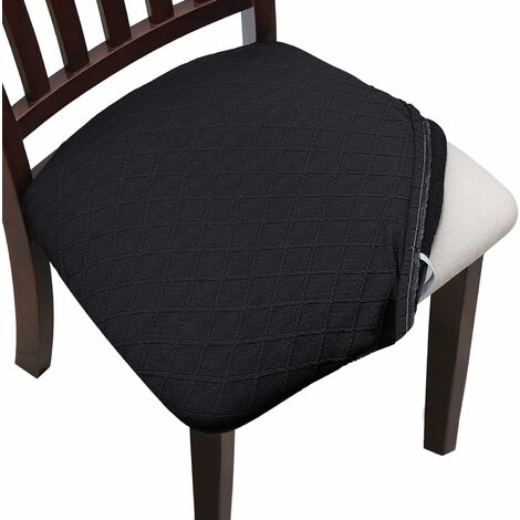 Housse de chaise élastique noir 