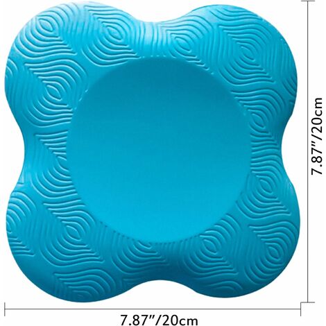 2 Pièces Yoga Genouillère, Tapis de Yoga Antidérapants Résistant à l'usure  Protège Les Genoux, Les