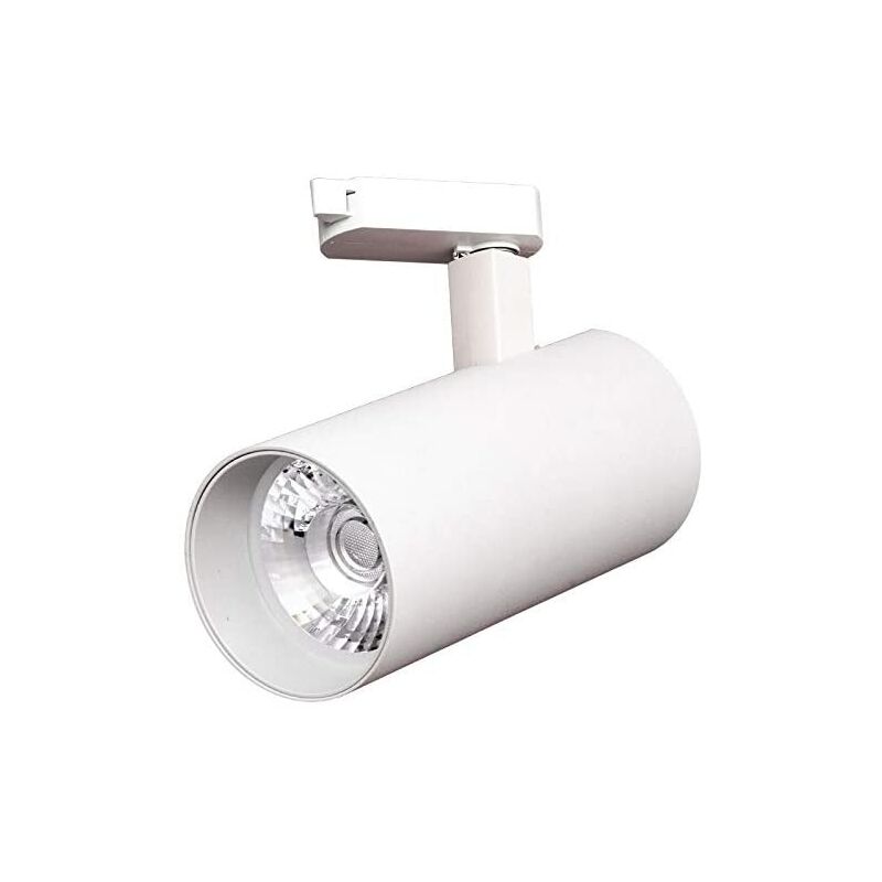 Foco Led Blanco 30w para carril 4000k. 4000k luz