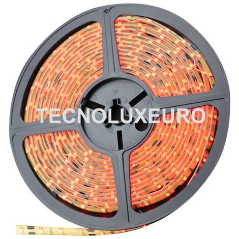 Tira LED SMD 3528, R-G-B, IP65, 60 LEDs/M, Rollo con 5 metros