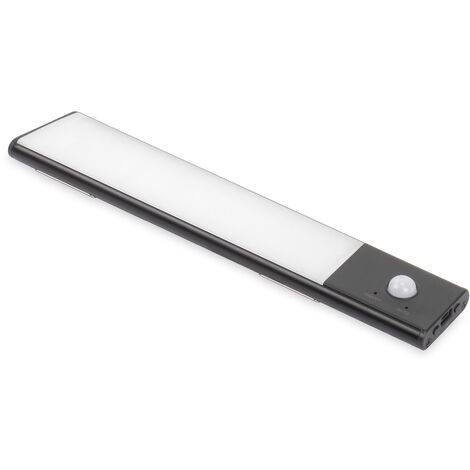 Emuca USB wiederaufladbare LED-Wandleuchte Kaus Black mit ...