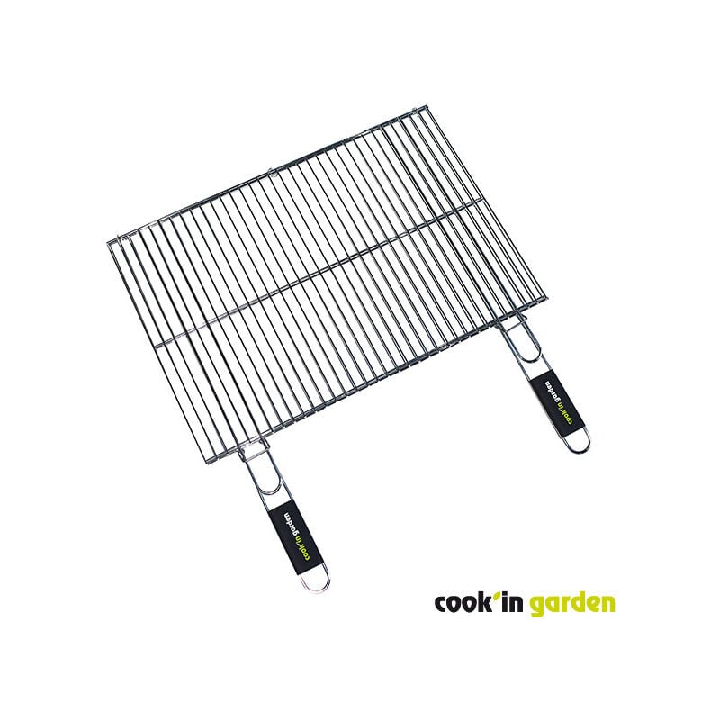 Cookin Garden Gr026 rejilla doble 60 x 40 cm grille de barbecue 2 60x40