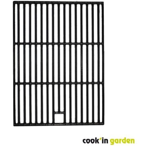 Parrilla de hierro fundido esmaltado L 41,5 x A 33 cm - Cook in Garden