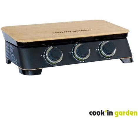 Plancha de gas 2B - COOK'IN GARDEN - DUNE 70 - 3 quemadores (1/3)