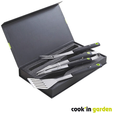 Juego de utensilios magnéticos con mango de tacto suave - Cook in Garden (1/5)