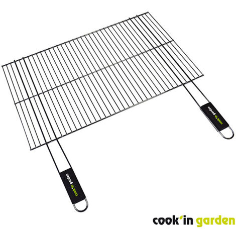Rejilla cromada simple (67x40cm) - Cook in Garden
