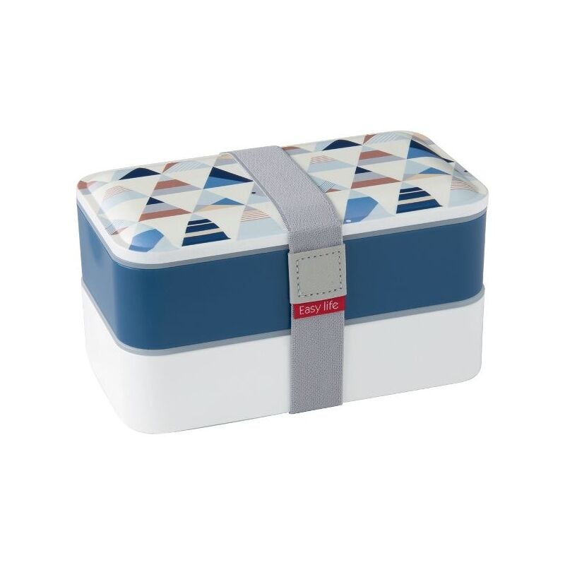 EASY LIFE LUNCH BOX BLU 2 SCOMPARTI 2X60CL 1159321