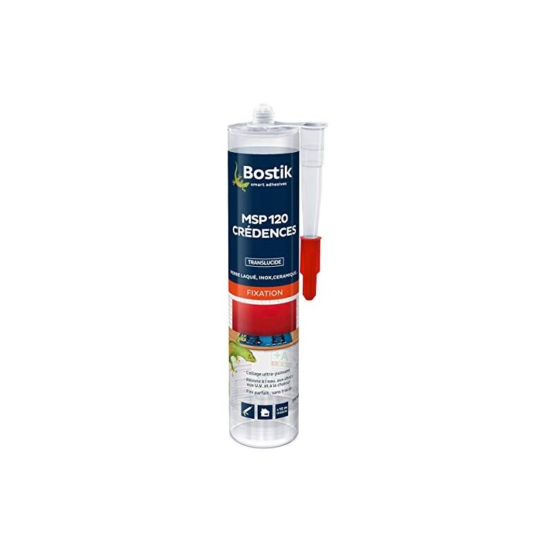 Cemento Sigillante per Fughe Bostik Mastice Silicone per esterno Cartuccia  500 g