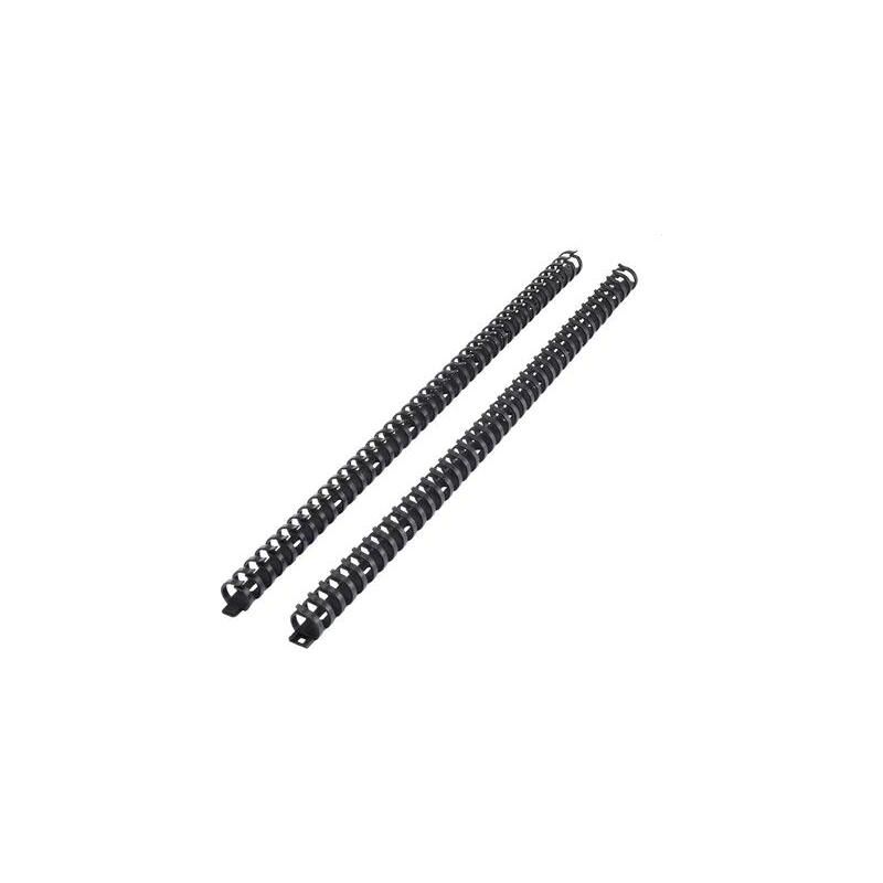 TRU COMPONENTS TC-FDR30BK203 CANALINA PORTACAVI FLESSIBILE 29 MM (MAX) NERO 1 PZ.