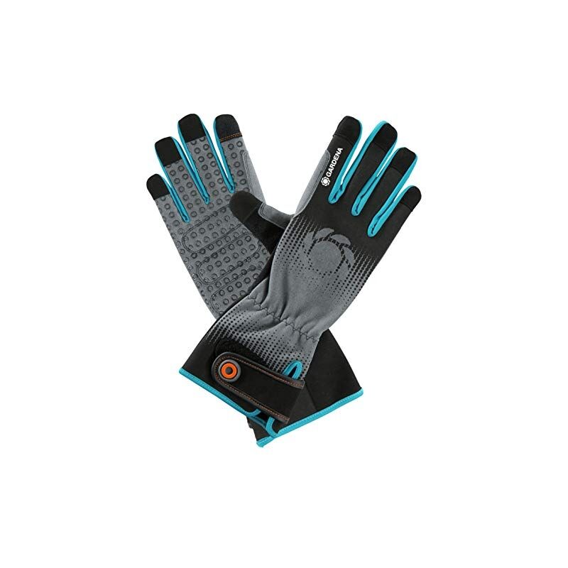 GUANTES PARA EL CUIDADO DE ARBUSTOS TALLA 8/M DE GARDENA: GUANTES DE JARDINERÍA PARA TRABAJAR CON ARBUSTOS/PLANTAS ESPINOSAS, GU