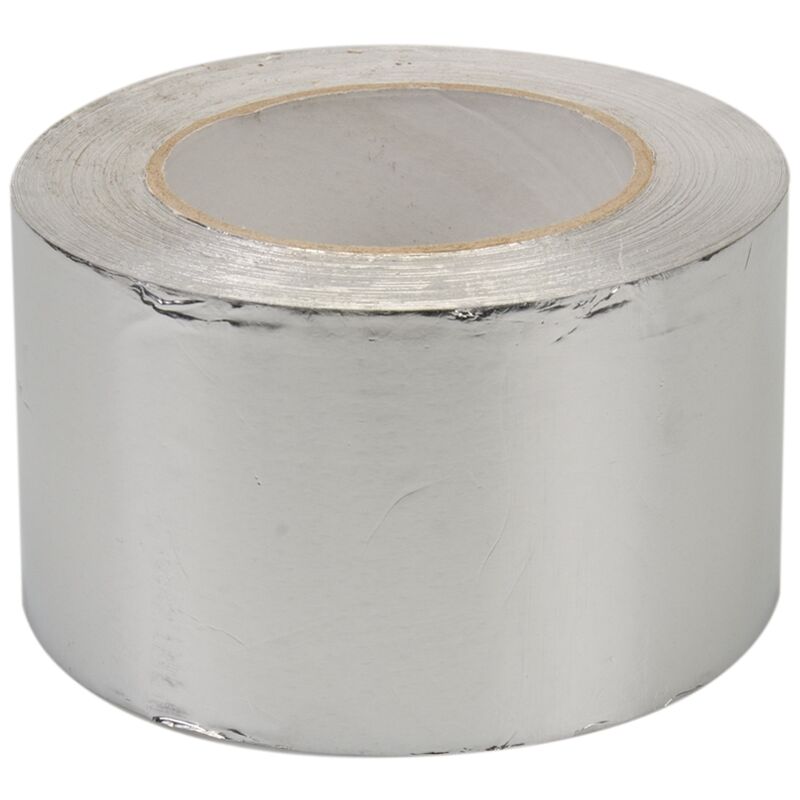 Fixman 190808 Cinta adhesiva de aluminio tamaño 75mm silverline