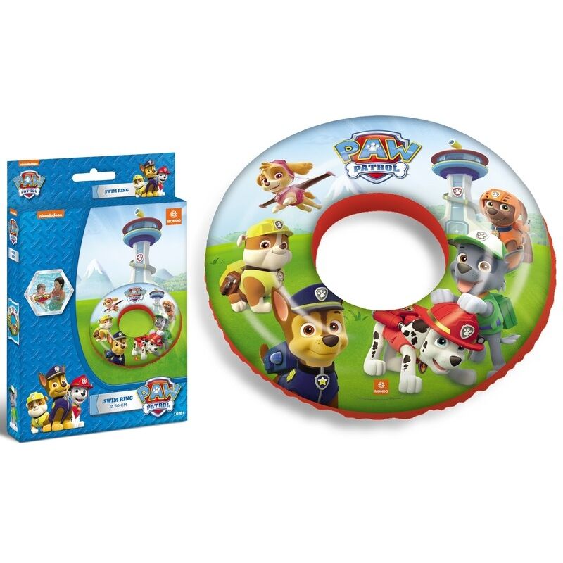 Flotador Para Bebé mondo 16629 toys paw patrol swim ring hinchable – flotante rosquilla ideal niñoniña util md16629