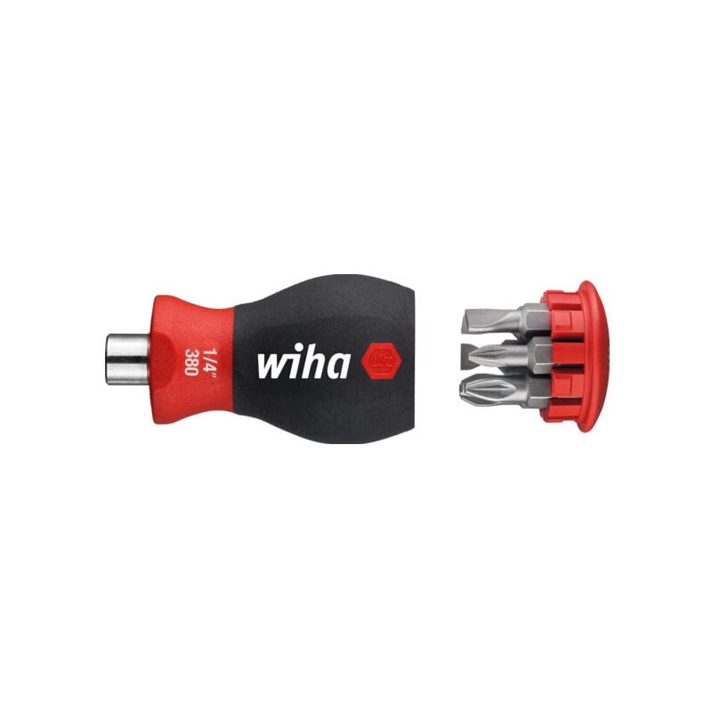 Wiha 33764 Destornillador con cargador 380104 stubby 14 ref. 33740 manual sencillo