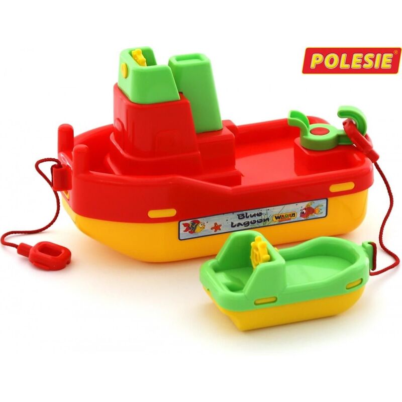 POLESIE POLESIE41227 BARCO CON BOTE DE JUGUETE