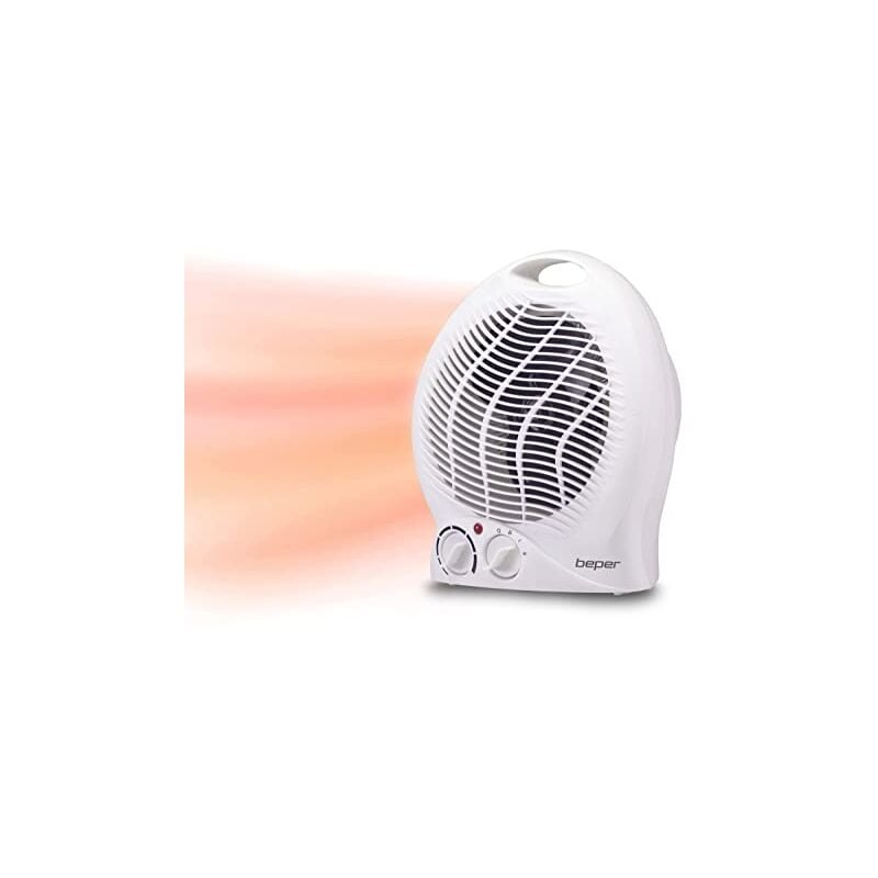 BEPER P203TER201 VENTILADOR DE BAÑO CON TERMOSTATO REGULABLE - VENTILADOR DE BAÑO DE BAJO CONSUMO